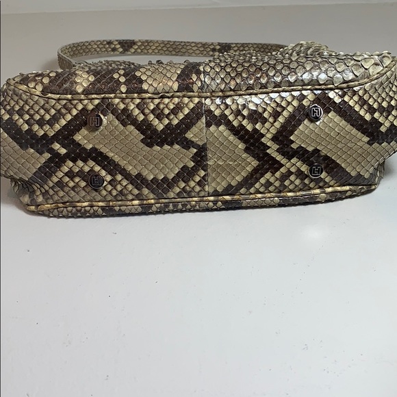 Lambertson Truex Python handbag - Picture 5 of 5